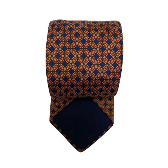 Brooks Brothers Silk Tie 58" Men's Multicolor Made In USA Vintage Career Office - Picture 5 of 8